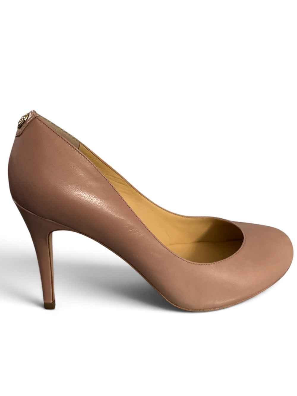 Ivanka Trump Itamoro Light Pink Leather Stiletto Pumps Size 8M